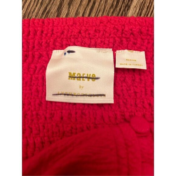 Anthropologie - Maeve Sweetheart Mini Dress size M - Picture 3 of 6